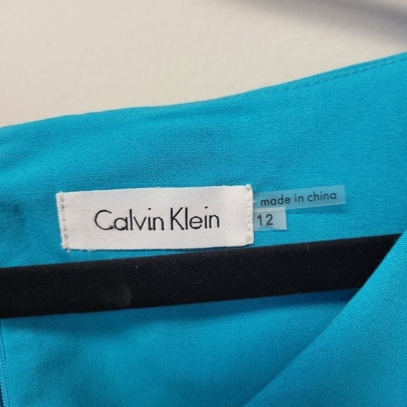 Calvin Klein Color Block Sheath Dress 12 - Picture 3 of 7